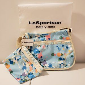 LeSportsac Classic Hobo in Blue Fizz